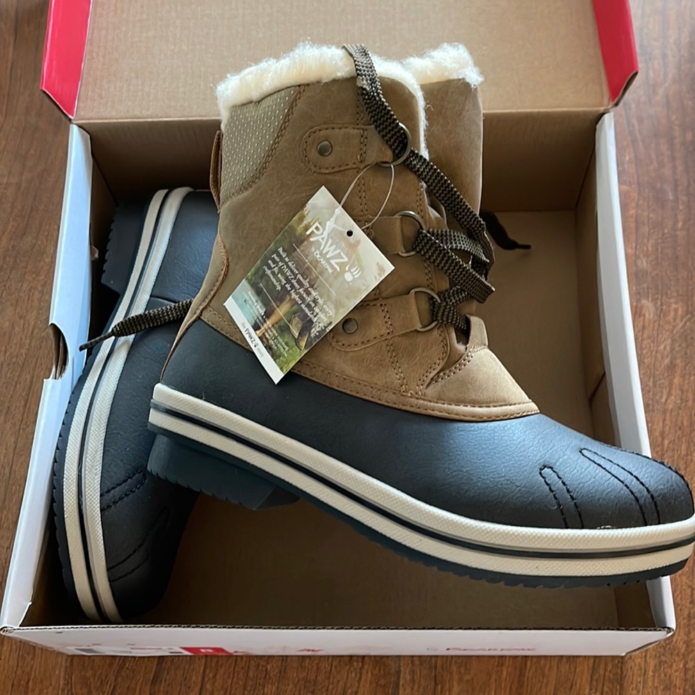 Brand New in box, Paws by BearPaw Lace Up Boots